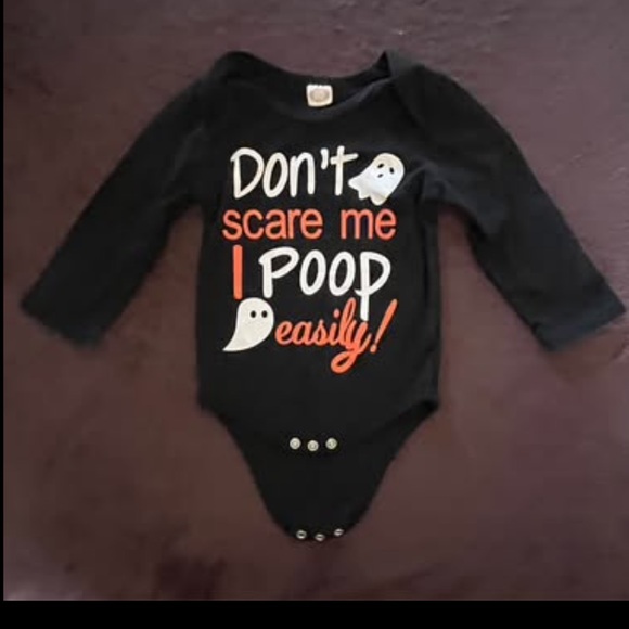 Other - Cute baby Onesie Black 6-9 Months Halloween